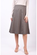 Skirt Selected Slfmibbi Hw Java Pattern Herringbone